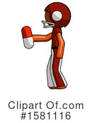 Orange Design Mascot Clipart #1581116 by Leo Blanchette