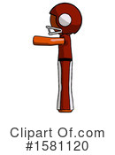 Orange Design Mascot Clipart #1581120 by Leo Blanchette