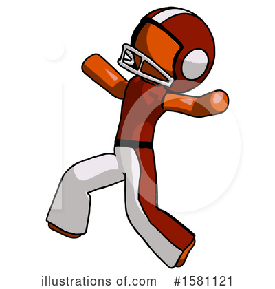 Royalty-Free (RF) Orange Design Mascot Clipart Illustration by Leo Blanchette - Stock Sample #1581121