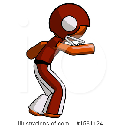 Royalty-Free (RF) Orange Design Mascot Clipart Illustration by Leo Blanchette - Stock Sample #1581124