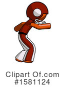 Orange Design Mascot Clipart #1581124 by Leo Blanchette