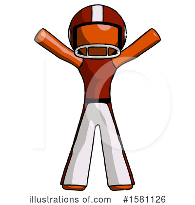 Royalty-Free (RF) Orange Design Mascot Clipart Illustration by Leo Blanchette - Stock Sample #1581126
