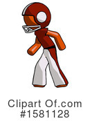 Orange Design Mascot Clipart #1581128 by Leo Blanchette