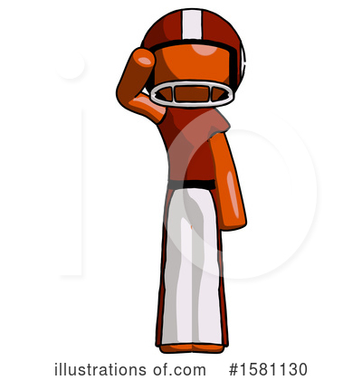 Royalty-Free (RF) Orange Design Mascot Clipart Illustration by Leo Blanchette - Stock Sample #1581130