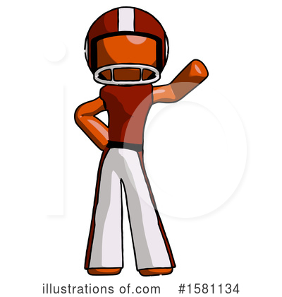 Royalty-Free (RF) Orange Design Mascot Clipart Illustration by Leo Blanchette - Stock Sample #1581134