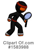 Orange Design Mascot Clipart #1583988 by Leo Blanchette