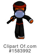 Orange Design Mascot Clipart #1583992 by Leo Blanchette