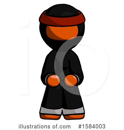 Royalty-Free (RF) Orange Design Mascot Clipart Illustration by Leo Blanchette - Stock Sample #1584003