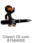 Orange Design Mascot Clipart #1584005 by Leo Blanchette