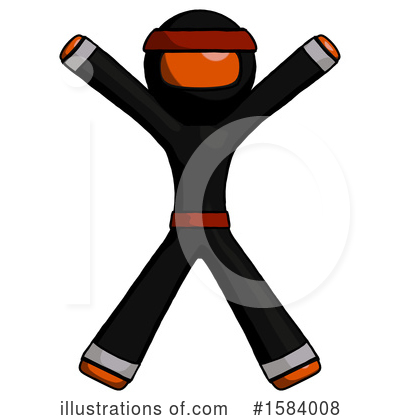 Royalty-Free (RF) Orange Design Mascot Clipart Illustration by Leo Blanchette - Stock Sample #1584008