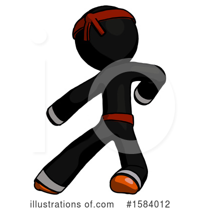 Royalty-Free (RF) Orange Design Mascot Clipart Illustration by Leo Blanchette - Stock Sample #1584012
