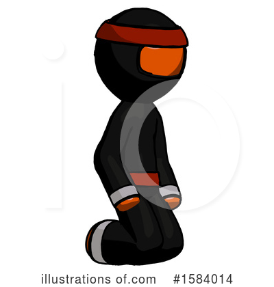 Royalty-Free (RF) Orange Design Mascot Clipart Illustration by Leo Blanchette - Stock Sample #1584014