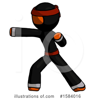 Royalty-Free (RF) Orange Design Mascot Clipart Illustration by Leo Blanchette - Stock Sample #1584016