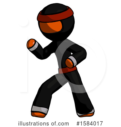 Royalty-Free (RF) Orange Design Mascot Clipart Illustration by Leo Blanchette - Stock Sample #1584017