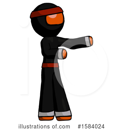 Royalty-Free (RF) Orange Design Mascot Clipart Illustration by Leo Blanchette - Stock Sample #1584024
