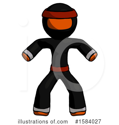Royalty-Free (RF) Orange Design Mascot Clipart Illustration by Leo Blanchette - Stock Sample #1584027