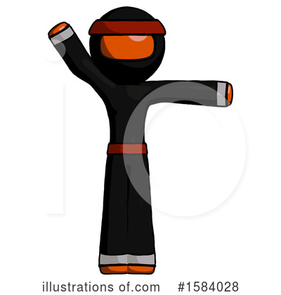 Royalty-Free (RF) Orange Design Mascot Clipart Illustration by Leo Blanchette - Stock Sample #1584028