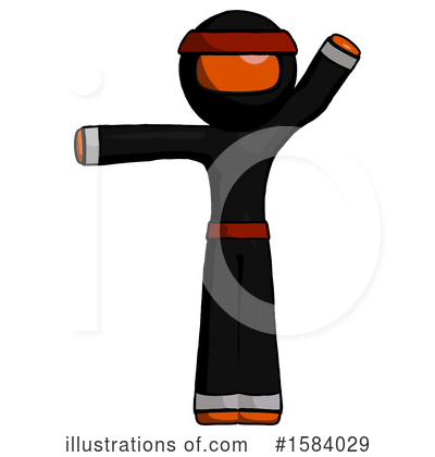 Royalty-Free (RF) Orange Design Mascot Clipart Illustration by Leo Blanchette - Stock Sample #1584029