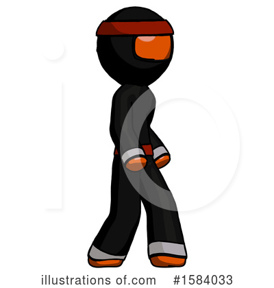 Royalty-Free (RF) Orange Design Mascot Clipart Illustration by Leo Blanchette - Stock Sample #1584033