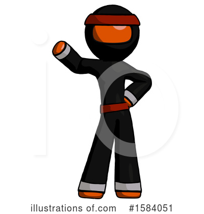 Royalty-Free (RF) Orange Design Mascot Clipart Illustration by Leo Blanchette - Stock Sample #1584051