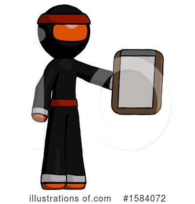 Royalty-Free (RF) Orange Design Mascot Clipart Illustration by Leo Blanchette - Stock Sample #1584072