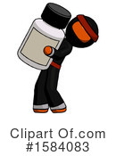 Orange Design Mascot Clipart #1584083 by Leo Blanchette
