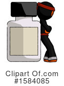 Orange Design Mascot Clipart #1584085 by Leo Blanchette