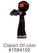 Orange Design Mascot Clipart #1584102 by Leo Blanchette
