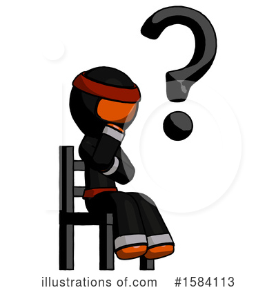 Royalty-Free (RF) Orange Design Mascot Clipart Illustration by Leo Blanchette - Stock Sample #1584113
