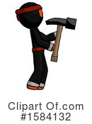 Orange Design Mascot Clipart #1584132 by Leo Blanchette