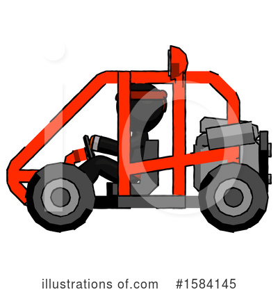 Royalty-Free (RF) Orange Design Mascot Clipart Illustration by Leo Blanchette - Stock Sample #1584145