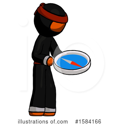 Royalty-Free (RF) Orange Design Mascot Clipart Illustration by Leo Blanchette - Stock Sample #1584166