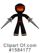 Orange Design Mascot Clipart #1584177 by Leo Blanchette