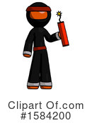 Orange Design Mascot Clipart #1584200 by Leo Blanchette