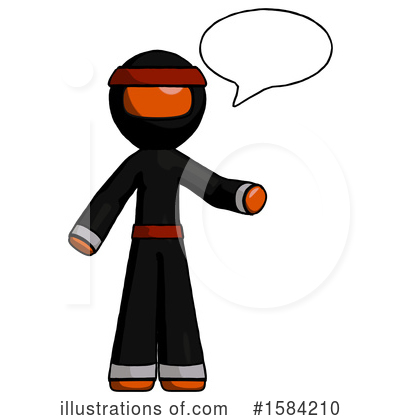 Royalty-Free (RF) Orange Design Mascot Clipart Illustration by Leo Blanchette - Stock Sample #1584210