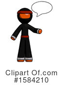Orange Design Mascot Clipart #1584210 by Leo Blanchette
