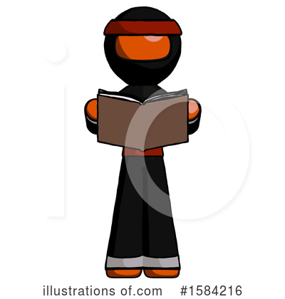 Royalty-Free (RF) Orange Design Mascot Clipart Illustration by Leo Blanchette - Stock Sample #1584216