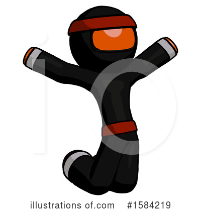 Royalty-Free (RF) Orange Design Mascot Clipart Illustration by Leo Blanchette - Stock Sample #1584219