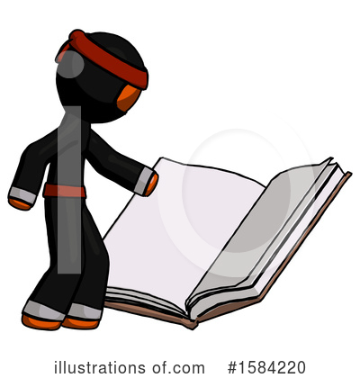 Royalty-Free (RF) Orange Design Mascot Clipart Illustration by Leo Blanchette - Stock Sample #1584220