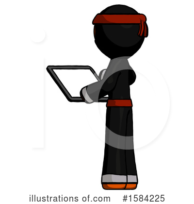 Royalty-Free (RF) Orange Design Mascot Clipart Illustration by Leo Blanchette - Stock Sample #1584225