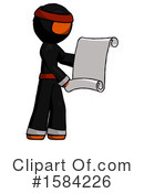 Orange Design Mascot Clipart #1584226 by Leo Blanchette