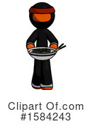 Orange Design Mascot Clipart #1584243 by Leo Blanchette