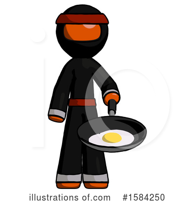 Royalty-Free (RF) Orange Design Mascot Clipart Illustration by Leo Blanchette - Stock Sample #1584250
