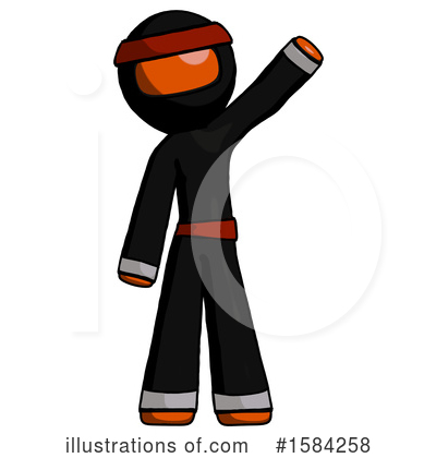 Royalty-Free (RF) Orange Design Mascot Clipart Illustration by Leo Blanchette - Stock Sample #1584258