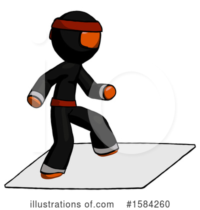 Royalty-Free (RF) Orange Design Mascot Clipart Illustration by Leo Blanchette - Stock Sample #1584260