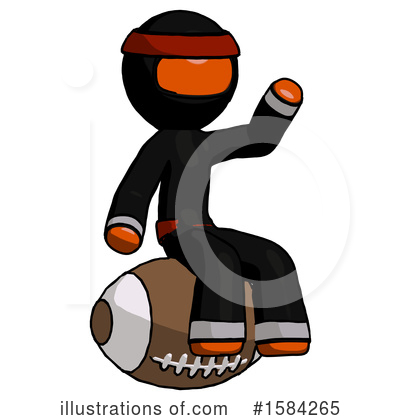 Royalty-Free (RF) Orange Design Mascot Clipart Illustration by Leo Blanchette - Stock Sample #1584265