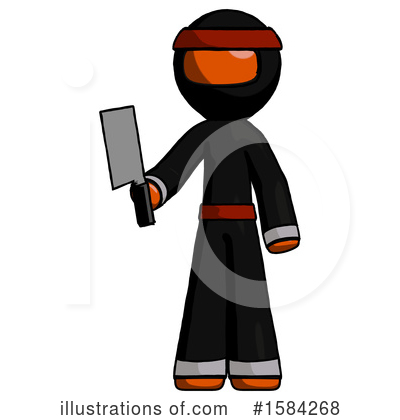 Royalty-Free (RF) Orange Design Mascot Clipart Illustration by Leo Blanchette - Stock Sample #1584268