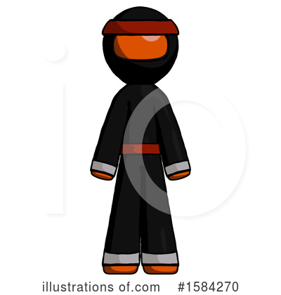Royalty-Free (RF) Orange Design Mascot Clipart Illustration by Leo Blanchette - Stock Sample #1584270