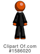 Orange Design Mascot Clipart #1586020 by Leo Blanchette