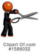 Orange Design Mascot Clipart #1586032 by Leo Blanchette